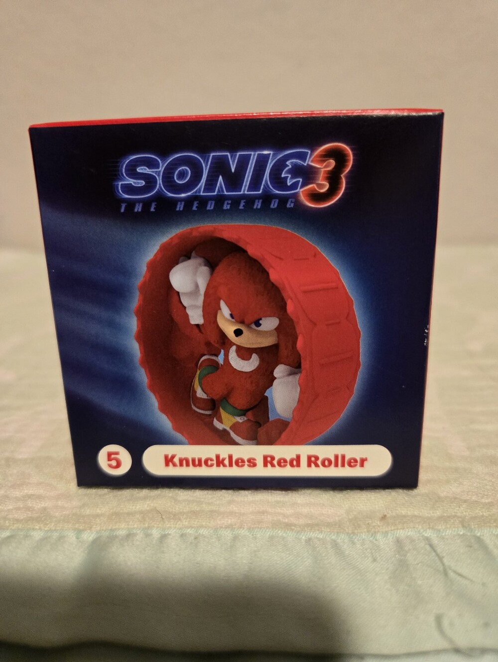 NIB 2024 McDonald's Sonic Hedgehog Knuckles Red Roller #5.